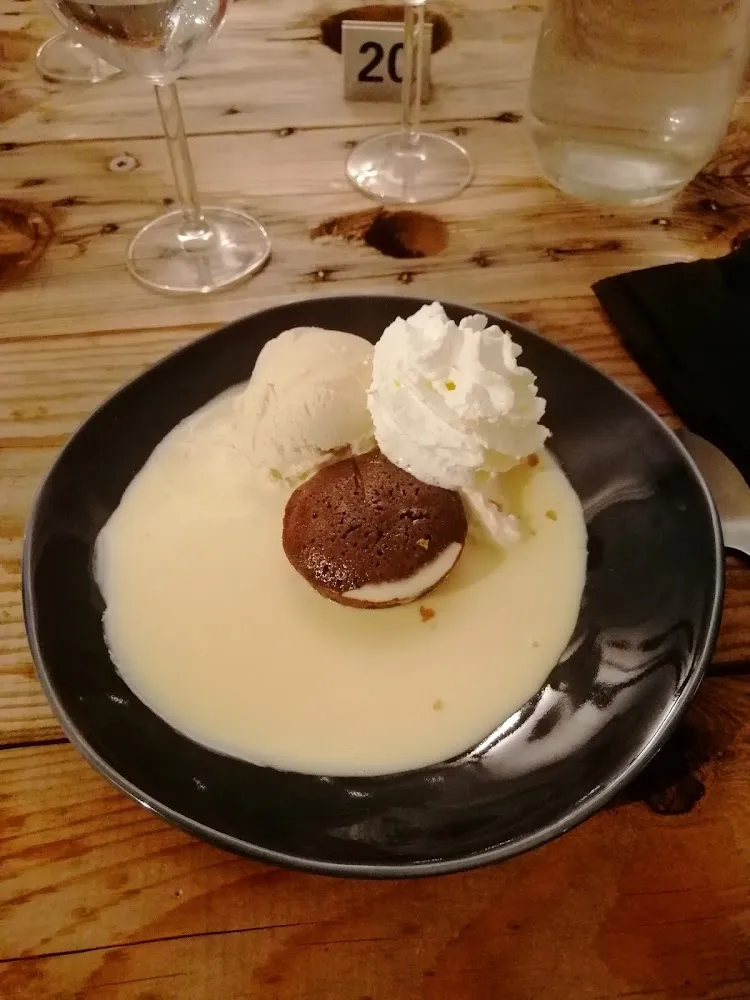 Fondant Chocolat Boule Vanille